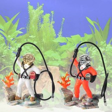 diver aquarium ornament