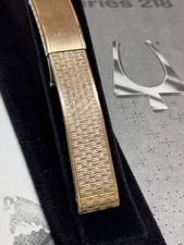 Kreisler USA gold-filled watch band to vintage Bulova Accutron 218 straight lugs