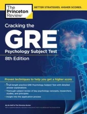 Cracking the GRE Psychology Subject Test, 8th Edition (Graduate School Te - GOOD