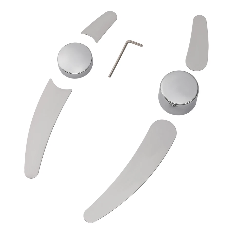 Cubiertas de perno de pivote y inserción de cuadro aptas para Harley Softail Fat Boy FLST 2000-07 EE. UU. Foto 4 de 4