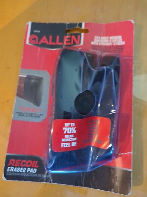 New Allen Recoil Eraser, Slip on Recoil Pad 15512 - Fits Medium Shot (FVS023501)