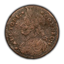 178 Connecticut Auctori Colonial Copper Coin - SKU-Y5822