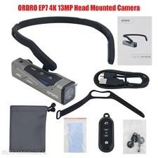 ORDRO EP7 4K 13MP Head Mounted Camera Waterproof Gimbal Camera For Vlog Sports