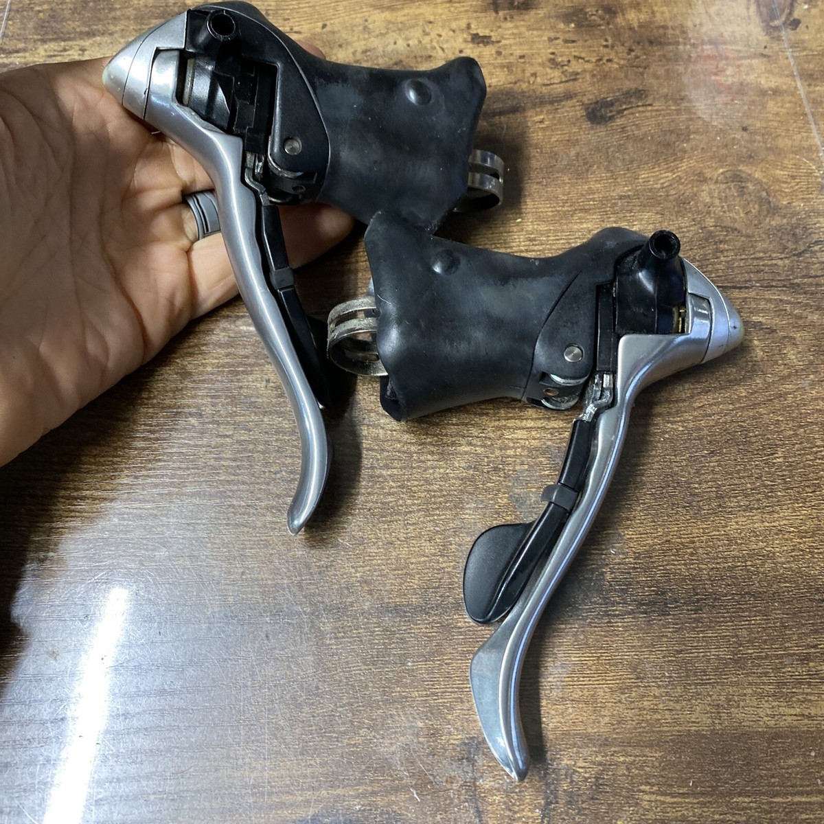 Shimano r600 road cycling shifters 9 speed 2x9 (7839-39) | eBay