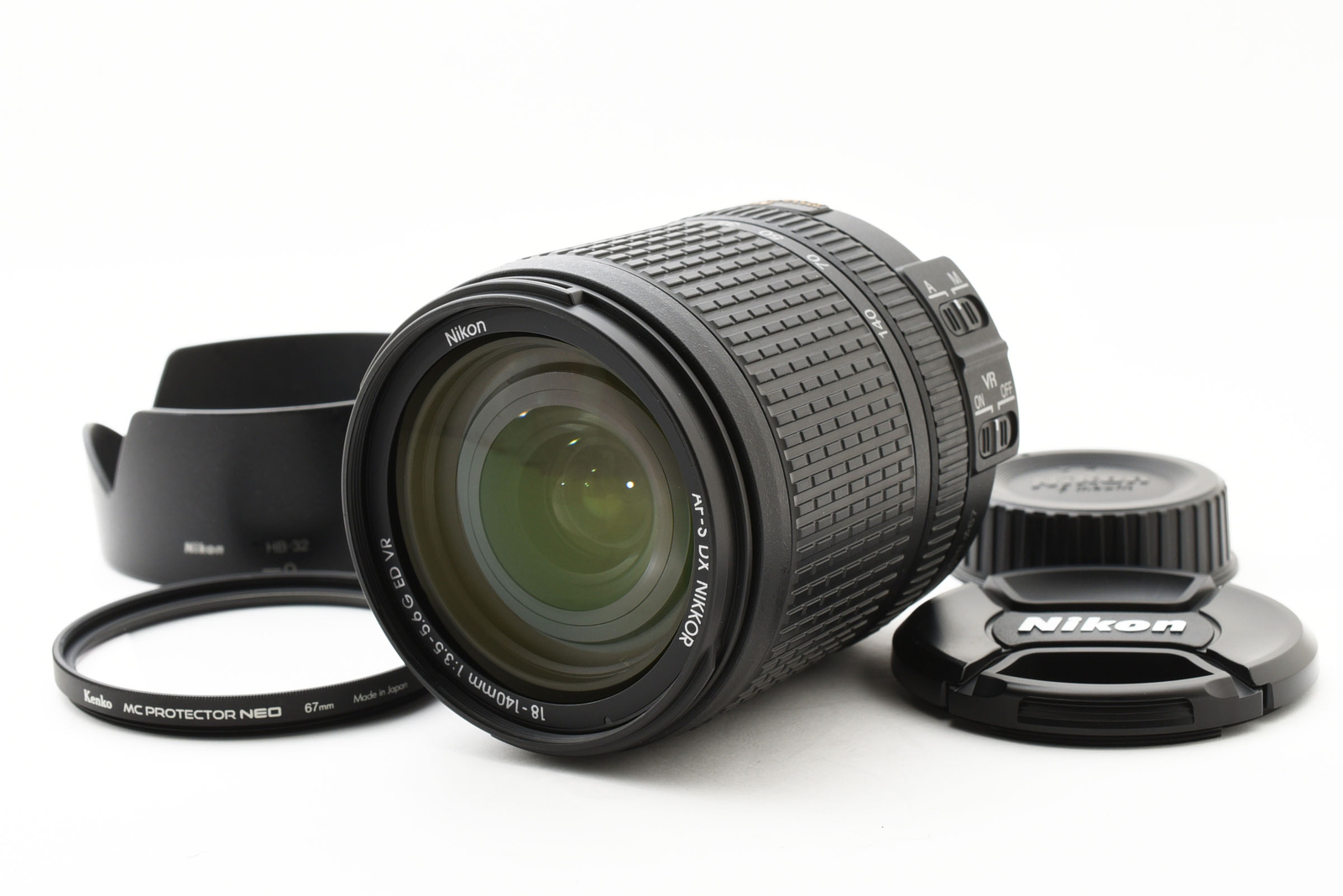 [MINT] Nikon AF-S DX NIKKOR 18-140mm f/3.5-5.6 G ED VR Lens From JAPAN