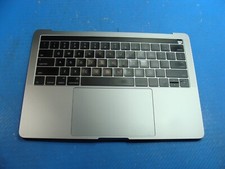 MacBook Pro A1706 13" 2016 MNQF2LL/A Top Case Palmrest w/Battery Gray 661-05333