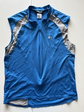 Pearl Izumi Sleeveless Cycling Shirt - Large - Blue/Grey