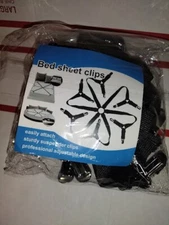 6 Way Adjustable Elastic Bed Sheet Straps Suspenders Grip Fasteners Hold Tight