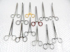 JARIT, V.MUELLER, PILLING, SSI INSTRUMENTS FORCEPS MIX LOT OF 12