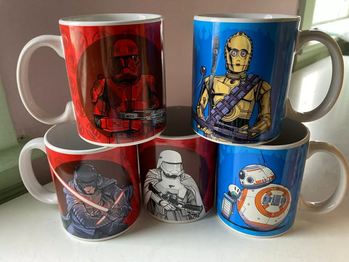 Vintage Star Wars Galerie Coffee Mug Lot Set Of 5 eBay
