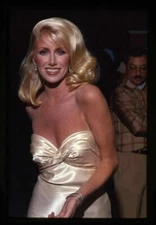 Suzanne Somers Busty Sexy in off shoulder dress Original 35mm Transparency Slide