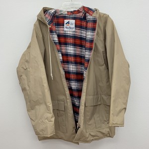 flannel lined rain jacket