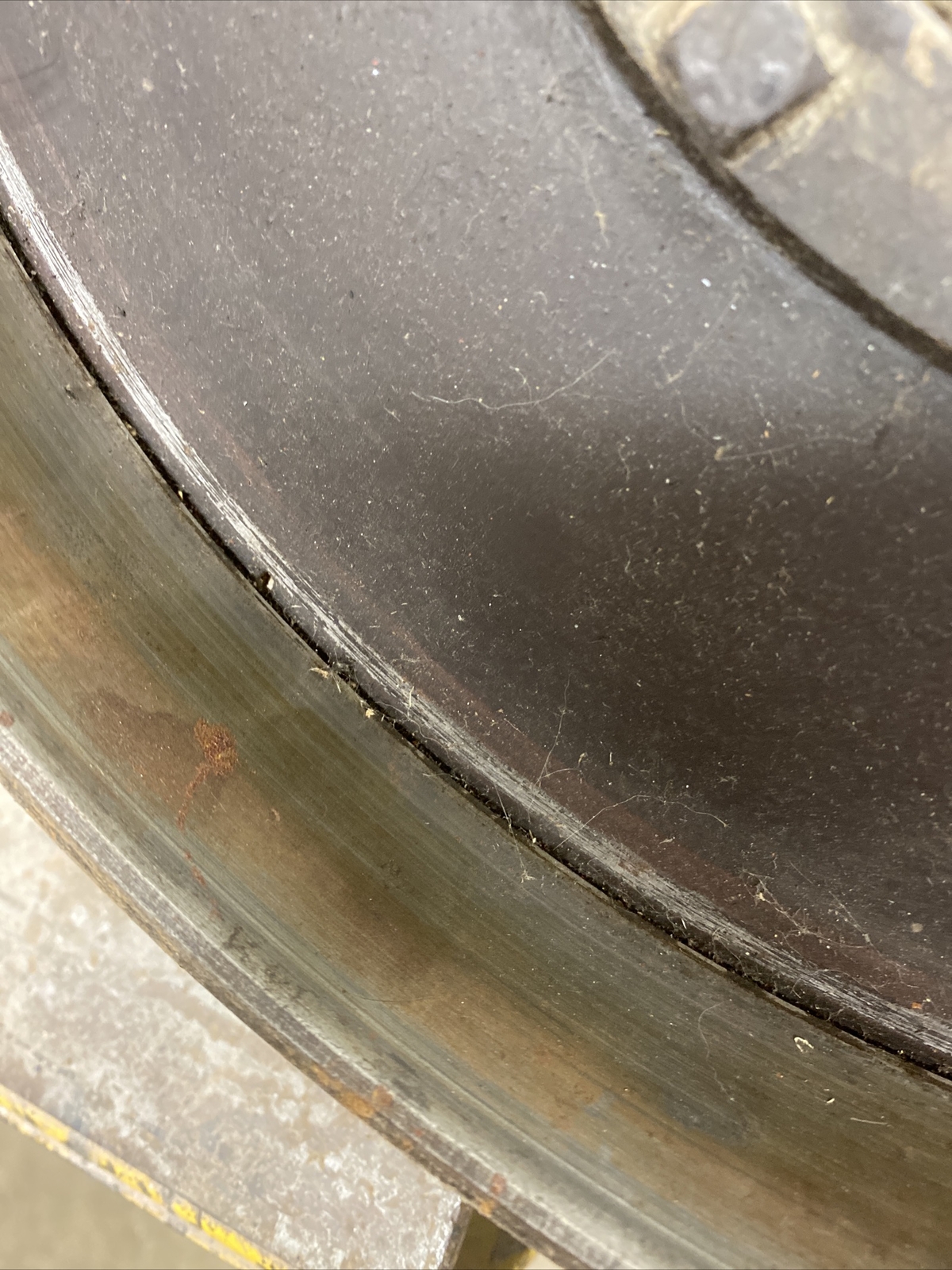 Vintage Rolls Royce Brake Drum And Splined Hub Used 13 Inch Dia