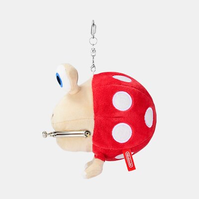 Nintendo Official Store PIKMIN Red Bulborb Plush Coin Purse