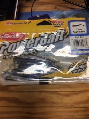 powerbait black shad