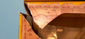 Lego Pirates 6274 Caribbean Clipper Original Box Only. blue skirts 80s 90s vintage 