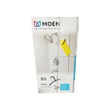 MOEN 82970SRN Halle 82970SRN Tub and Shower Faucet Spot Resist Brushed Nickel