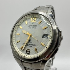 CITIZEN ATTESA H410-T003788 Watch Solar Date Display Diamond