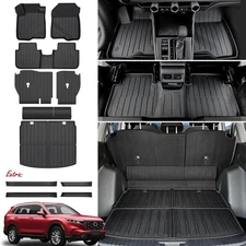 Floor Mats Cargo Mat Set for Honda CRV 2026 2025 2024 2023 Car Mat Accessorie...