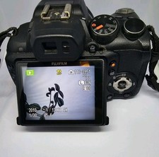 Fujifilm FinePix HS Series HS10 10.3MP Digital Camera - Black - Tested 