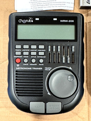 Cherub WRW-206 Electronic Metronome Trainer