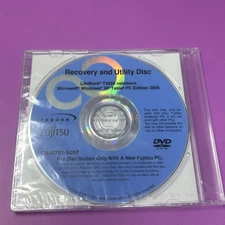 FUJITSU - Lifebook- A6020 Notebook Recovery& Utility DVD-ROM DISC, WIN. Vista