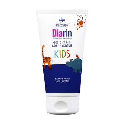 Diarin Kindercreme, 150 ml, Spezial-Hautpflege für Kinder mit Diabetes