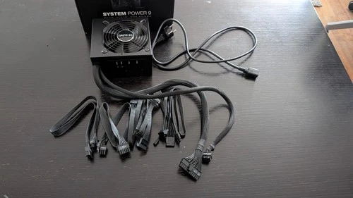 be quiet! System Power 9 CM 500W PSU - Semi-Modular, 80+ Bronze, Black