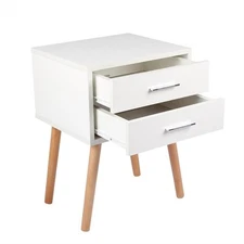 Modern Style Bedside Table End Table For Home Office