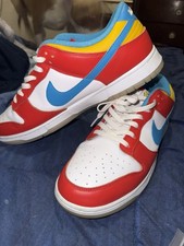 Nike Dunk Low QS LeBron James Fruity Pebbles US 14 D w/ Extra Laces