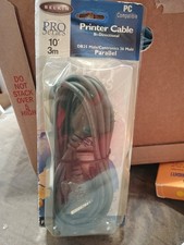 Belkin Pro Series 10 Ft 3 Mm Printer Cable F2a036-10