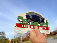 Original Berkshire Pigs License Plate Topper Newton Iowa