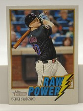 2026 Topps Heritage Pete Alonso Raw Power Insert #RP-PA