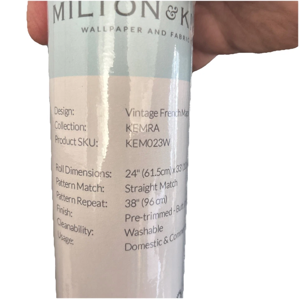 MAPAS FRANCESES VINTAGE DE MILTON & KING *2 rollos Foto 4 de 4