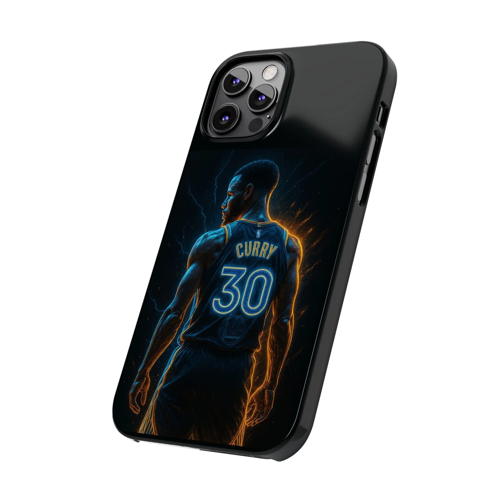 Stephen Curry Basketball iPhone Case, NBA Mobile Cover, Golden State Warriors