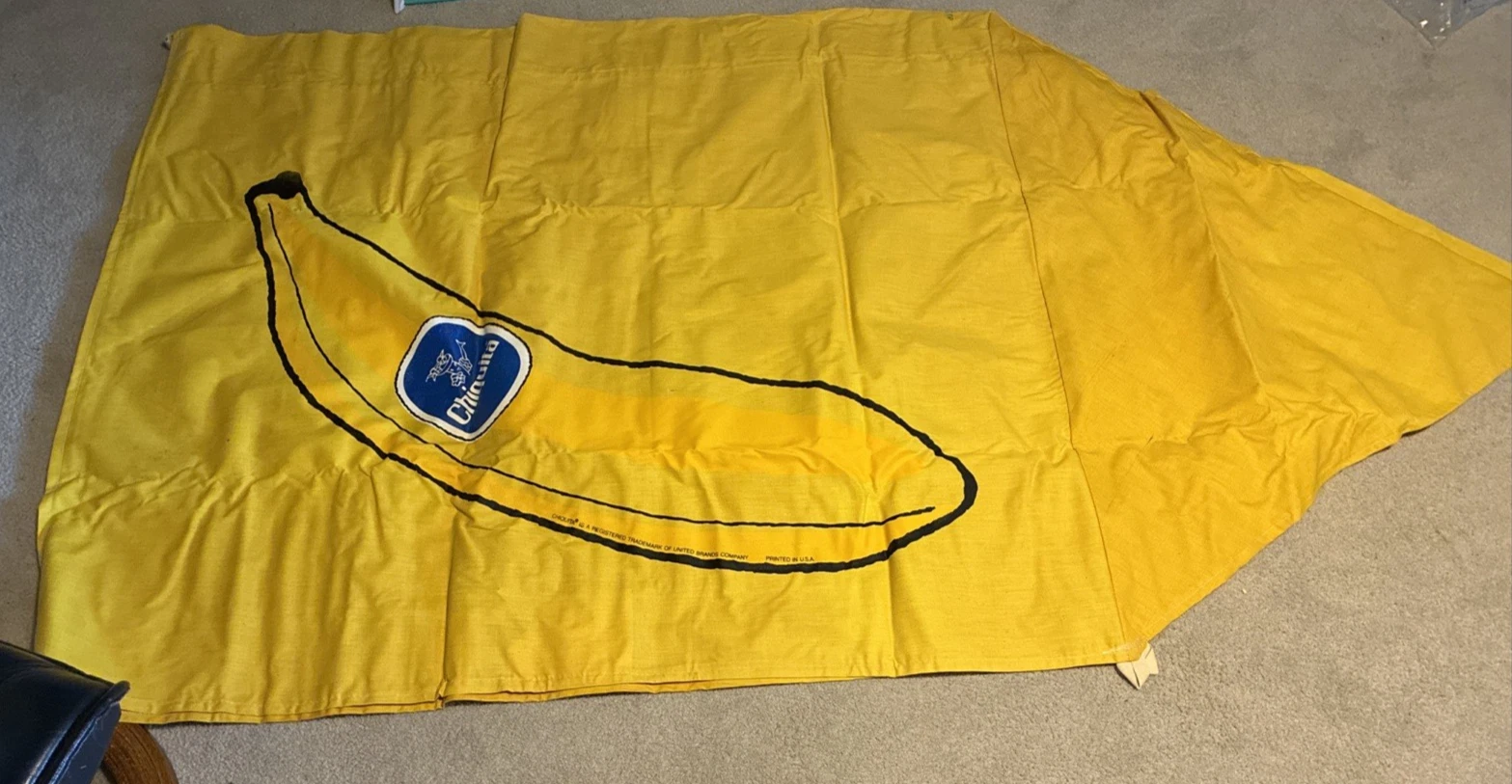 1977 Back Yard Pup Tent "Chiquita Banana" Logo Small Tent