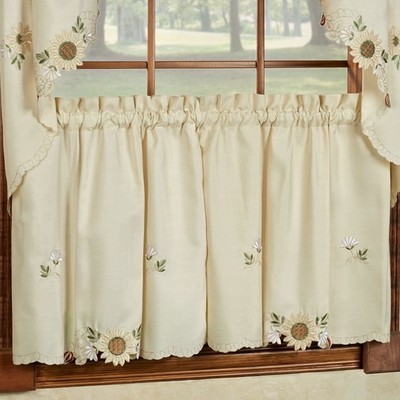 Kitchen Window Tier, Swag, or Valance Curtain Treatment in Stylish and Unique...