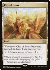 City of Brass - Foil NM MTG Double Masters 2022