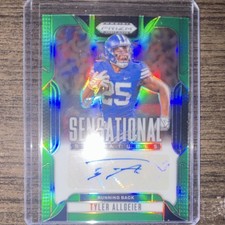 Panini Prizm Draft Picks 2025 Sensational Signatures Auto Tyler Allgeier SS-TYA