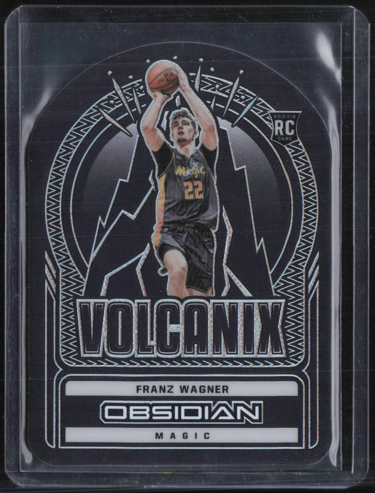2021 Panini Obsidian Volcanix Die Cut #20 Franz Wagner RC Rookie 