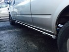 Side Bars + White LEDs With Down Lights To Fit Ford Transit MK7 LWB 2007 - 2014