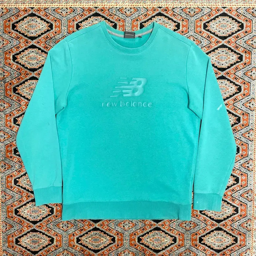 New Balance Mint Blue Men L Sweatshirt thumbnail 4