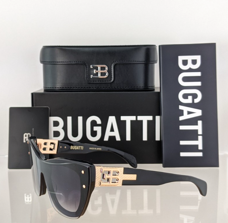 New Authentic BUGATTI Sunglasses Model 48L BK JAPAN Black  display picture 2