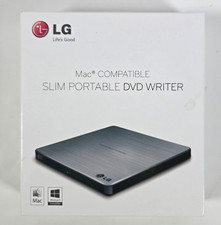 LG Ultra Slim Portable DVD Writer For Mac  Windows Compatible SP80