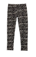 CALVIN KLEIN Girls "Leggings Only" Color Black Grey White