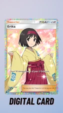 Pokemon TCG Pocket Erika Full Art Genetic Apex Trade 2 Star ⭐⭐ (English)