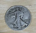 1942 D XF Walking Liberty Half Dollar $.50 Silver