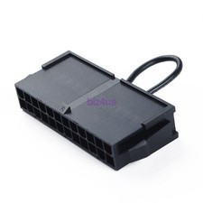 Atx 24-pin Female Psu Power Supply Starter Tester Start Up Jumper Bridge Tool Us