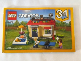 LEGO Creator 3-In-1 Set #31067 Modular Poolside Holiday 100% Complete W/ Manual