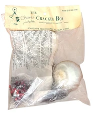 Vintage Cracker Box Ornament Kit – “Cherries Jubilee” Christmas Ornament DIY NOS
